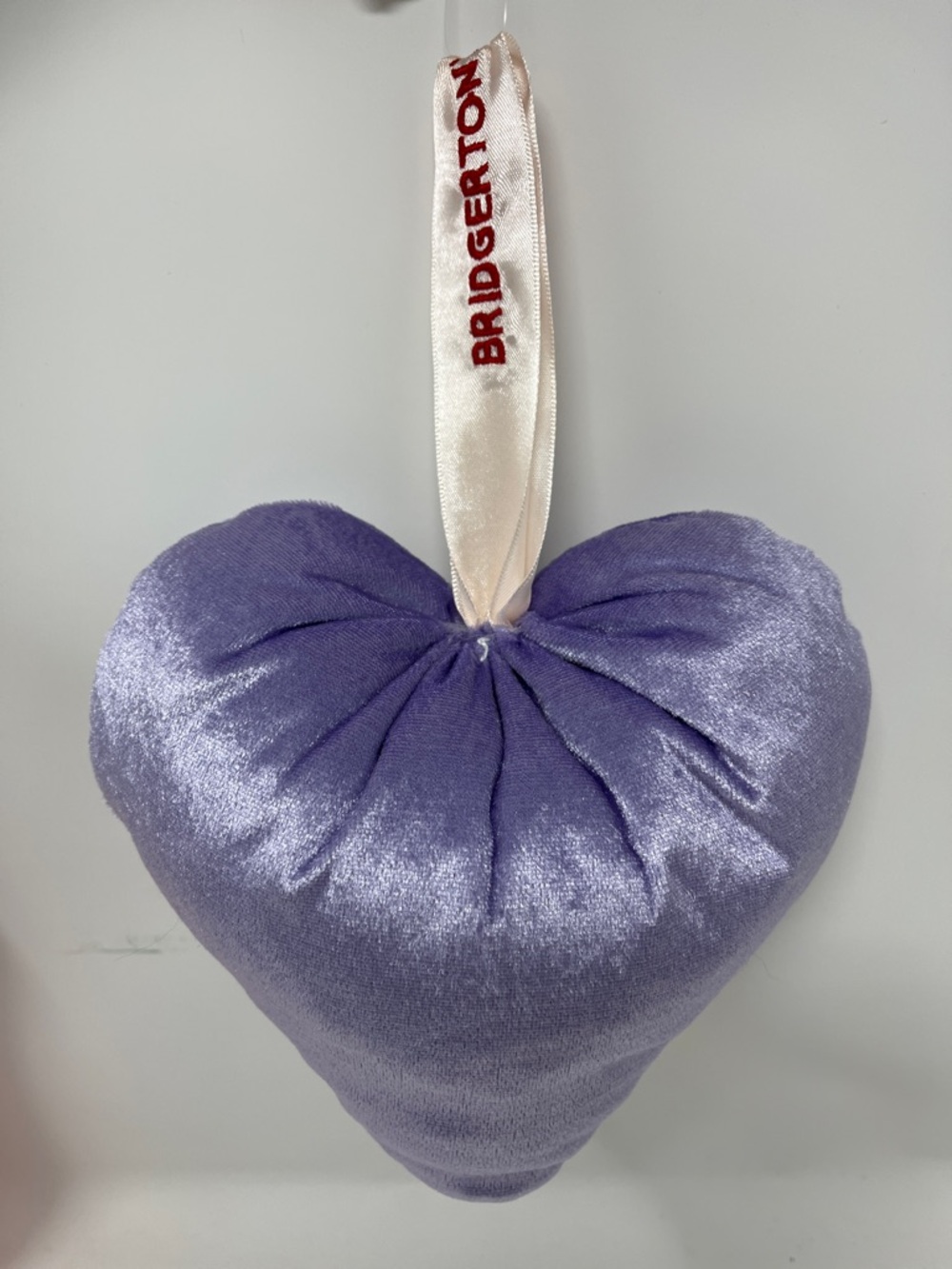 BRIDGERTON Netflix BUNDLE 4 Satin Headband 2 Socks Heart Pillow Zip Pouch NWT - Picture 6 of 16